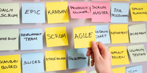 Developpement agile dans le pole IT